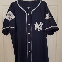 NEW YORK YANKEES VINTAGE STARTER JERSEY SIZE XL IN FANTASTIC CONDITION ONLY $30 PICKED UP TODAY