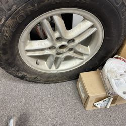 5 Tires And Rims Land Rover P38 - 