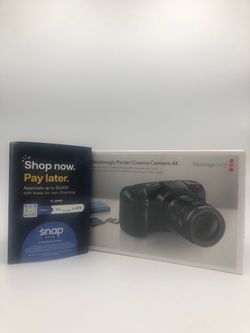 Blackmagic Cinema Camera 4K for limited time only at Downey Camera