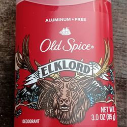  Old Spice Elklord Deodorant Aluminum Free 3.0 Oz 