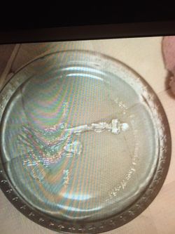 2 liberty enlightening the world plate dishes 1886-1986