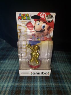 Super Mario Gold Edition Amiibo