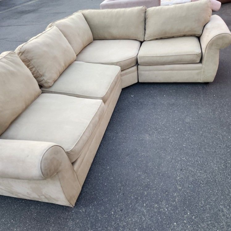Poterybarn Sectional Couch With Delivery