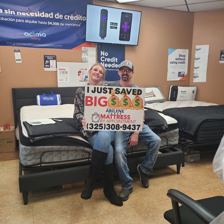 Replace your mattress TODAY and sleep on a new one tonight!!