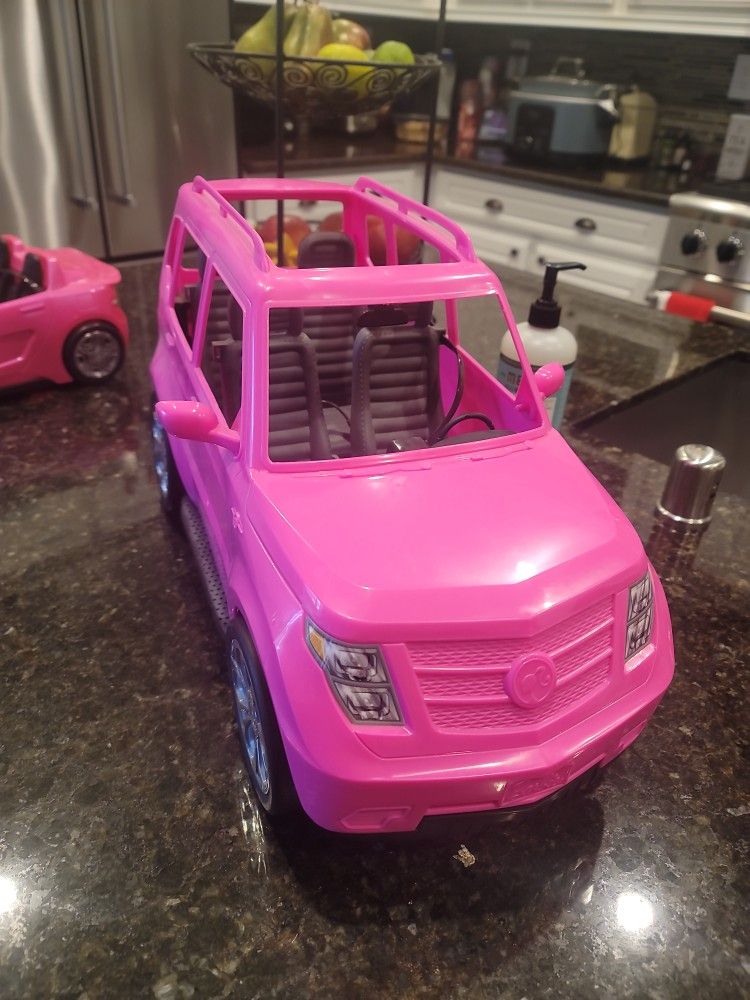 Barbie best sale car suv