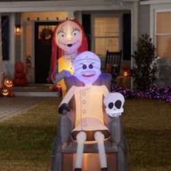 Sally And Dr. Frinkelstein The Nightmare Before Christmas Halloween Display 