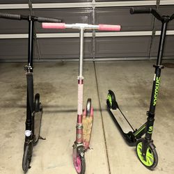 Kids Foldable Scooters - $20/each $50/all