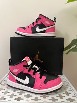 Toddler Nike Air Jordan 1 Mid ‘Pinksicle’ – Size 9C