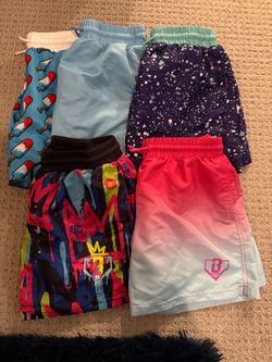 Baseball Lifestyle Boys Swim Shorts