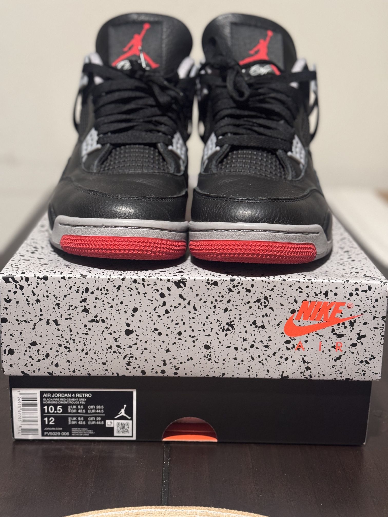 Jordan 4 Bred Reimagined 10.5