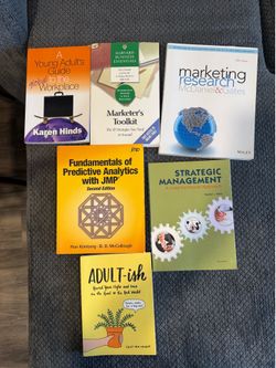 Various Marketing/business books- 6 count