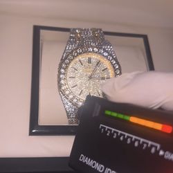 AP Moissanite Watch PASSES DIAMOND TESTER