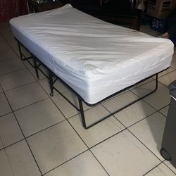 Clean twin bed and foldable frame