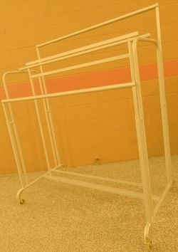 heavy duty clothes/coat rack