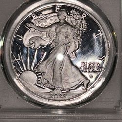 2022-S Proof American Silver Eagle PCGS PR69DCAM First Strike