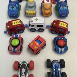 Toddler CARS and TRUCKS and RACERS Bunch