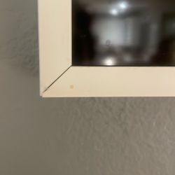 Samsung TV frame bezel white