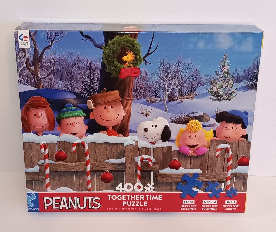 Peanuts Together Time Puzzle 400 Pcs