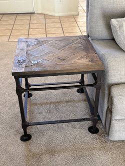 Pottery Barn large coffee and side tables