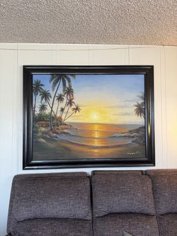 Sunset painting