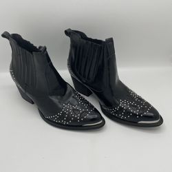 Wanted Ankle Cowboy Boots Size 7