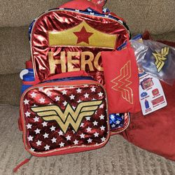 New Wonder Woman Back Pack