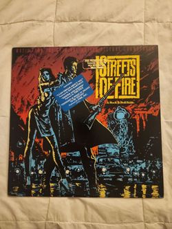 Streets Of Fire Soundtrack Vintage Vinyl DJ COPY NEVER PLAYED