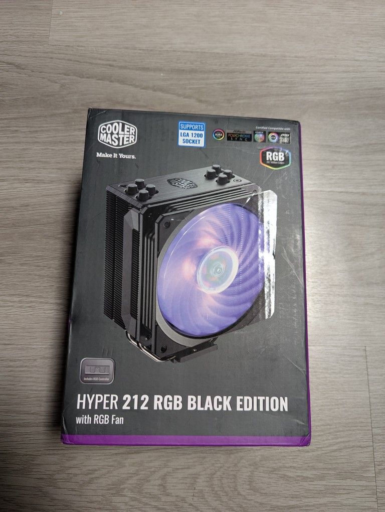 Cooler Master Hyper 212 RGB Black