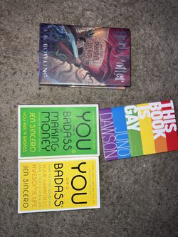 Harry Potter Book, You Are A Bada$$ Books