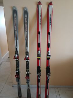 Sky set Salomon, Fisher, Tech nika