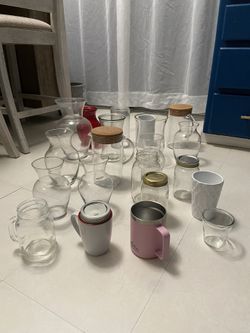 Clear Glass Base For Flowers ( all of them for $10)