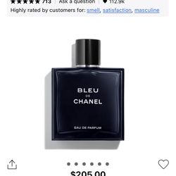 Bleu De Chanel Edp 5.oz