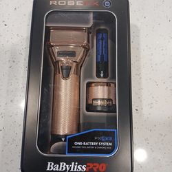 Babyliss Pro Rose Gold Fx Foil Shavers (Brand New)