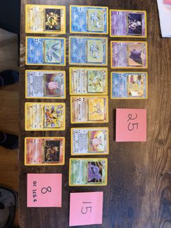 Vintage Pokemon set great condition