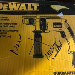 Dewalt Hammer Drill Cord New Missing Handle 