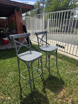 3ft 6in high steel chair