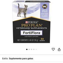 Purina Fortiflora suplemento nutritivo para gatos