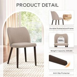 New in box 2 dining chairs