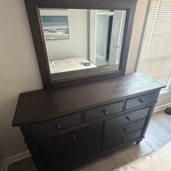 Solid Wood Full Size Dresser