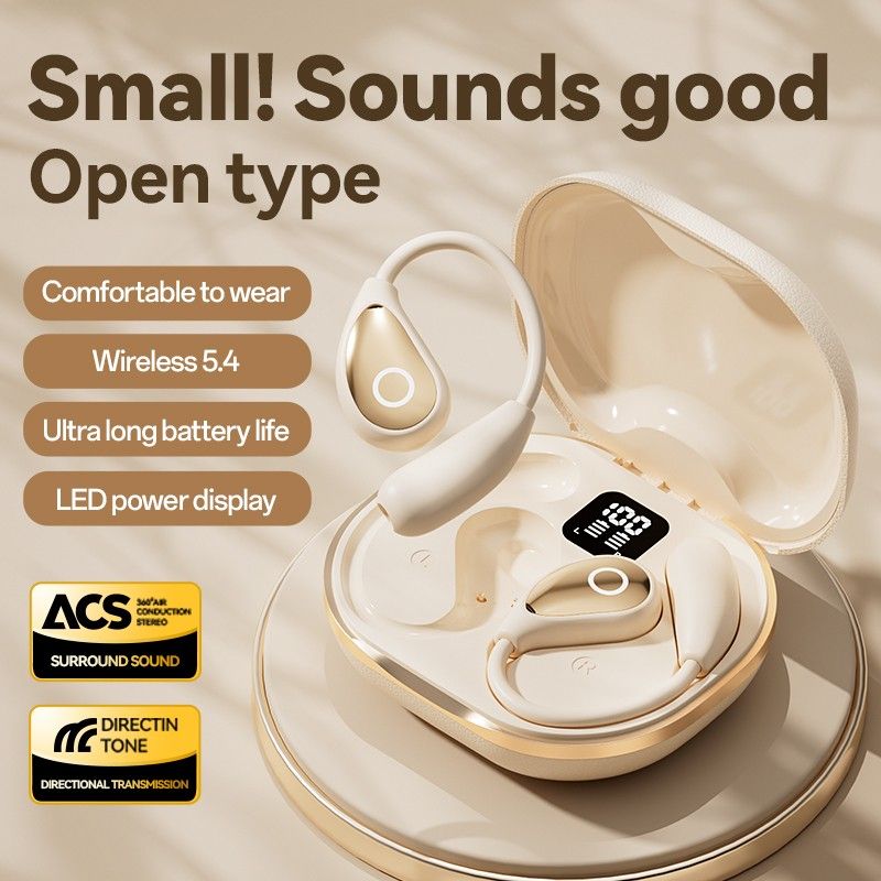 True Wireless Bluetooth Earphones Open Bone Conduction Sports Music OWS Headphones High Quality Headset