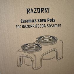 Ceramics Stew Pots for RAZORRIFS20A Steamer