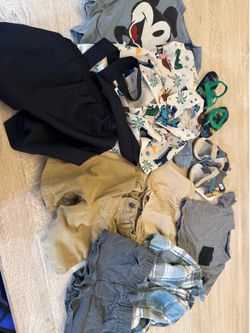 Toddler Boy Clothing Bundle (2T-3T)OshKosh Sandals & Carter’s Water Shoes (7-8)