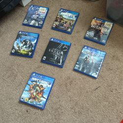 Used PS4 Games $20 Each $100 For All