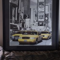 New York Manhattan poster Picture frame 