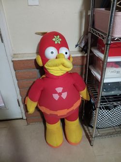 Homer Simpson Radioactive Man Plush Toy