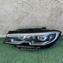 2019-2022 BMW 3-SERIES G20 FRONT LEFT DRIVER LED HEADLIGHT OEM
