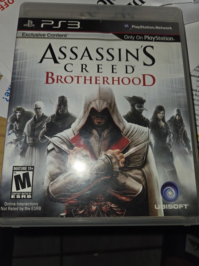 Assassin's Creed Brotherhood Ps3 CIB