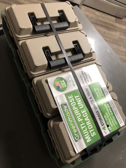 Greenmade Multi-purpose storage unit four pack