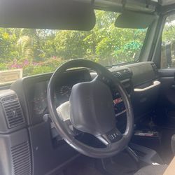 Jeep Wrangler Steering Wheel Column With Tilt And Key