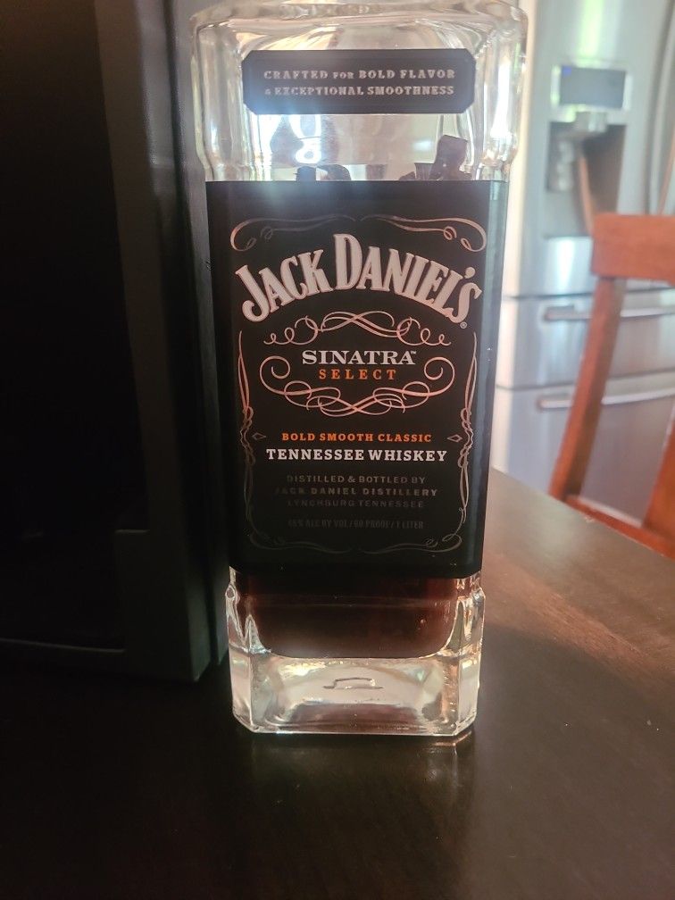 Empty Bottle And Box Jack Daniels
